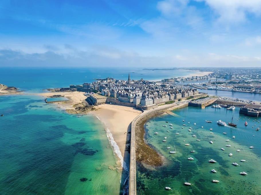 Petite Maison Situee Entre Saint-Malo Et Cancale Buitenkant foto